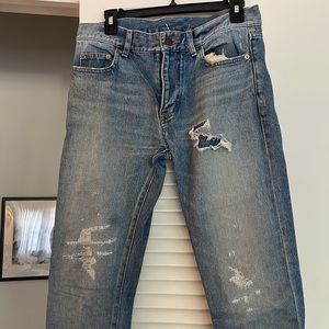 Saint Laurent blue jeans